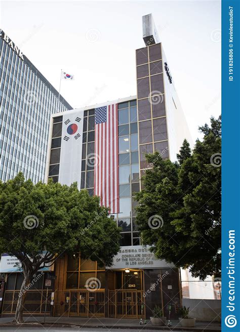 Korean consulate los angeles - Address: South Korean Honorary Consulate in Los Angeles, United States - 3243 Wilshire Blvd - Los Angeles, CA 90010 - United States. Telephone: (+1) 213-385-9300 